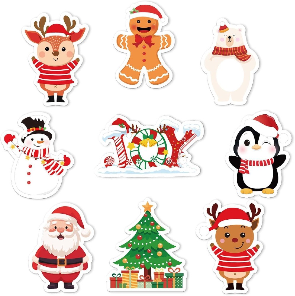 Holidays postcard sticker products sheets of 20